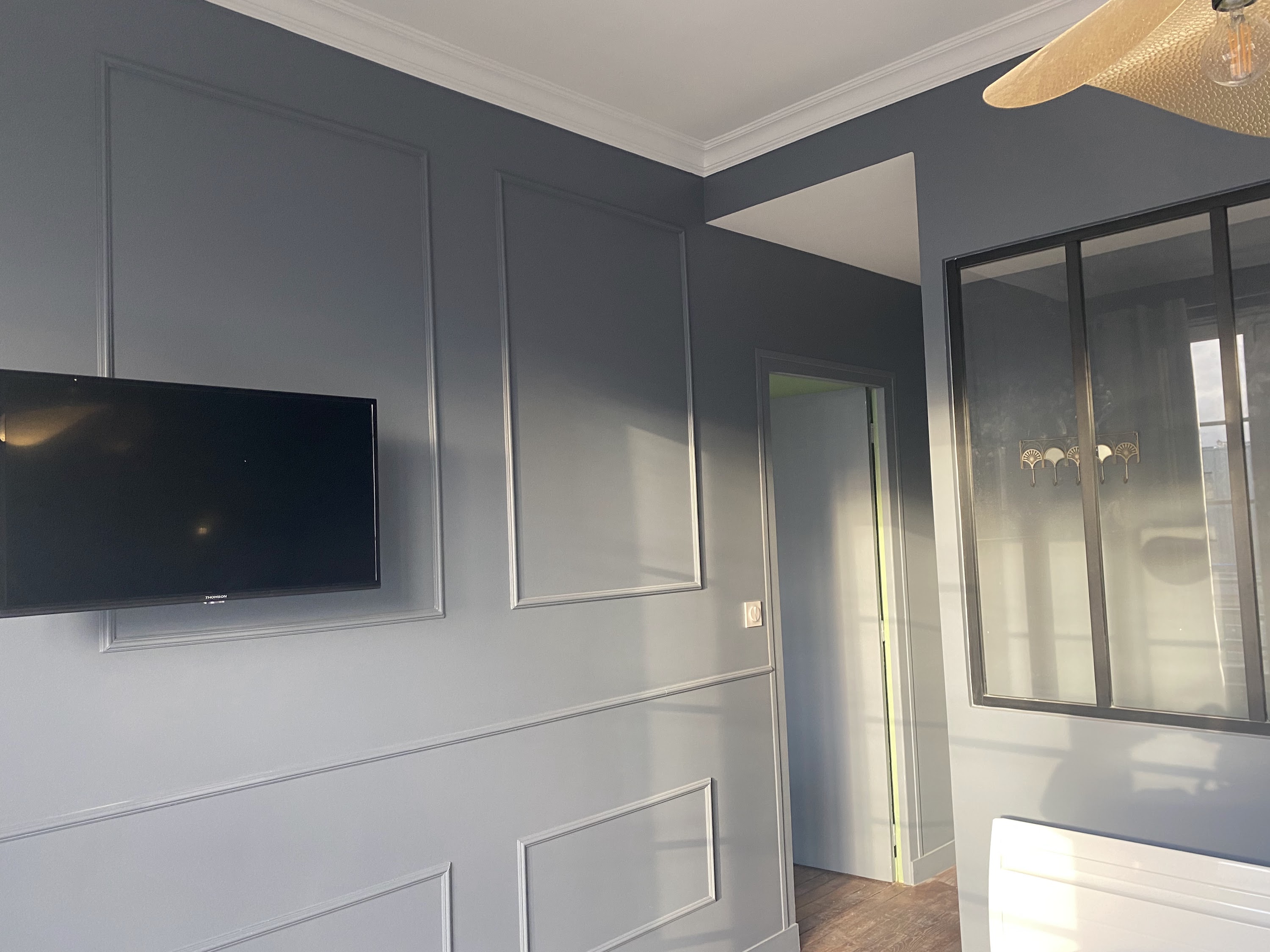 Rénovation cuisine moderne Calvados - Peinture meubles Ae2n Peinture